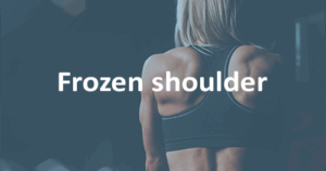 Stressortherapie Frozen shoulder - Scott Webb