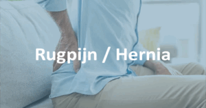Rugpijn Hernia Stressortherapie